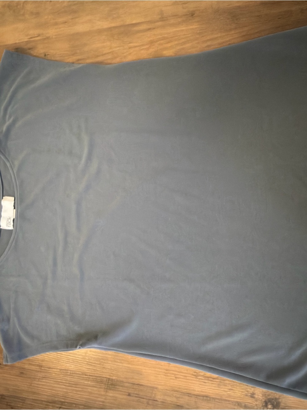 Nordstrom Women’s Crew Neck Tee in Slate Gray Blue